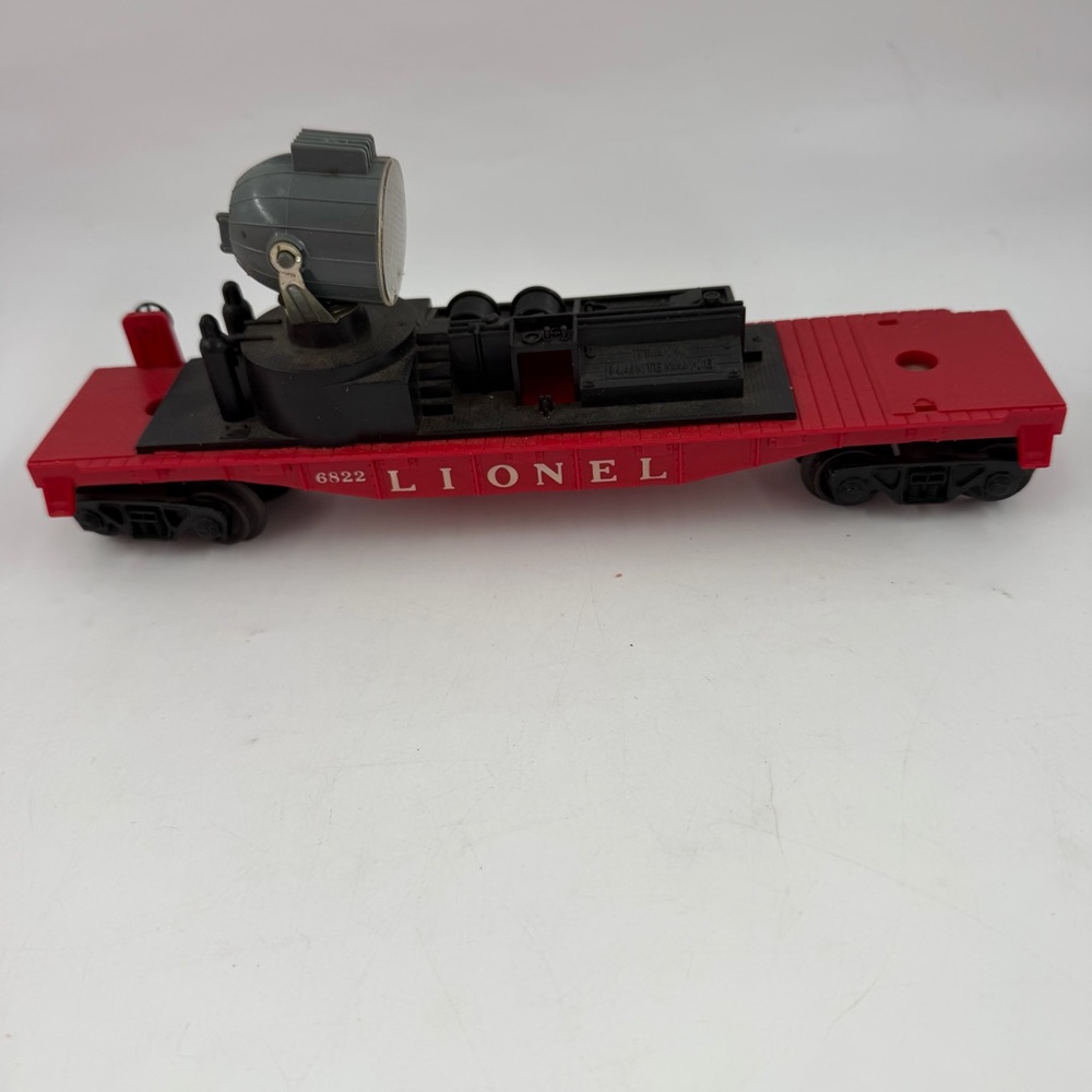 Lionel Postwar Vintage 6822 Night Crew Searchlight Car O Gauge Model Train Car